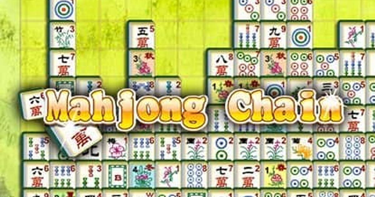 A bordo oído menta Mahjong Chain - Juego Online Gratis | MisJuegos