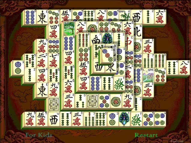 shanghai mahjong dos