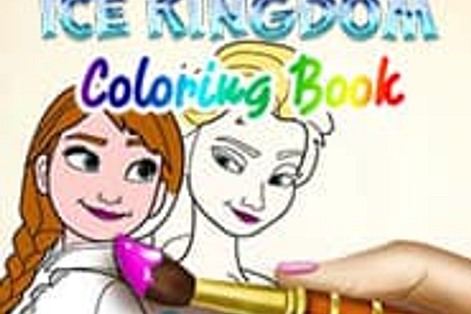 Ice Kingdom Coloring Book