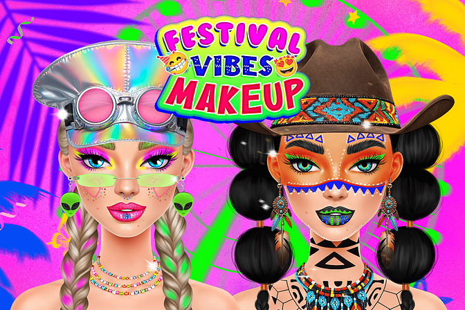 Festival Vibes Makeup