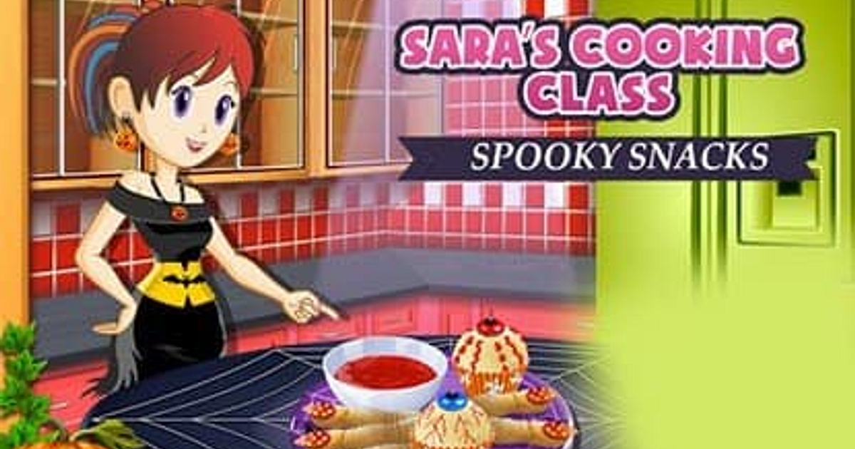 Sara's Cooking Class Spooky Snacks Juego Online Gratis MisJuegos