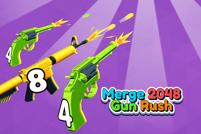 Merge 2048 Gun Rush