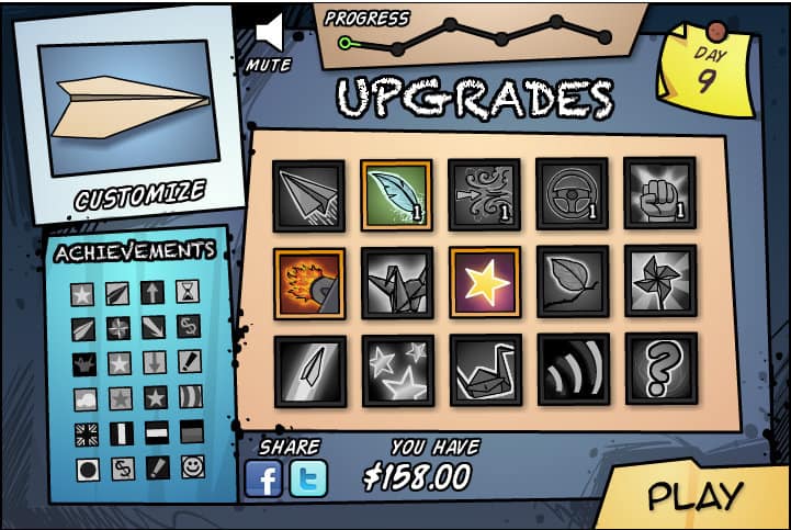 Flight 2 Paper Plane - Juego Online Gratis | MisJuegos