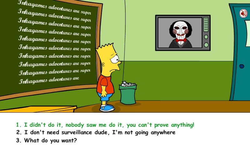 Bart Simpson Saw Game - Juego Online Gratis | MisJuegos