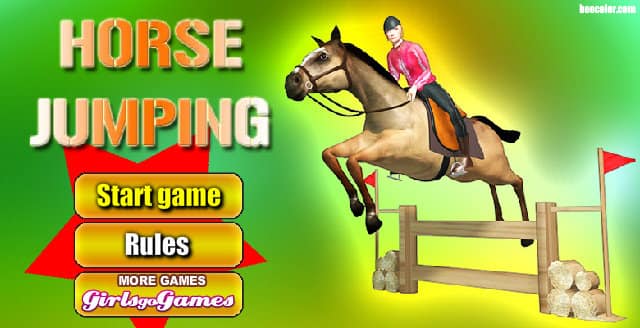 horse jumping games free online