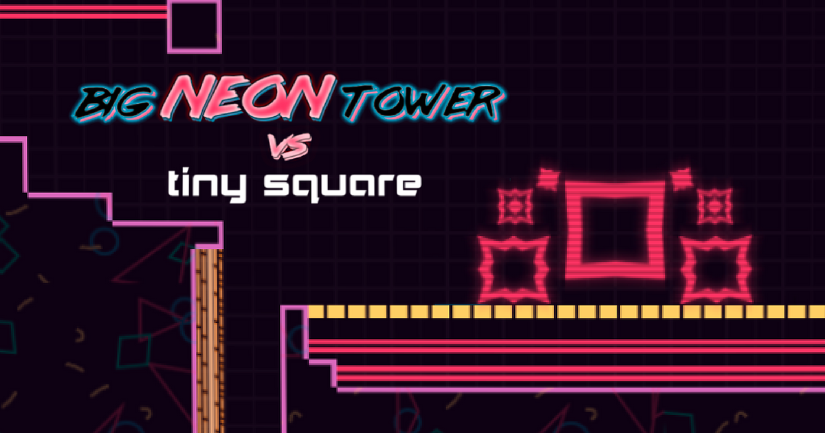 Big Neon Tower vs Tiny Square Juego Online Gratis MisJuegos