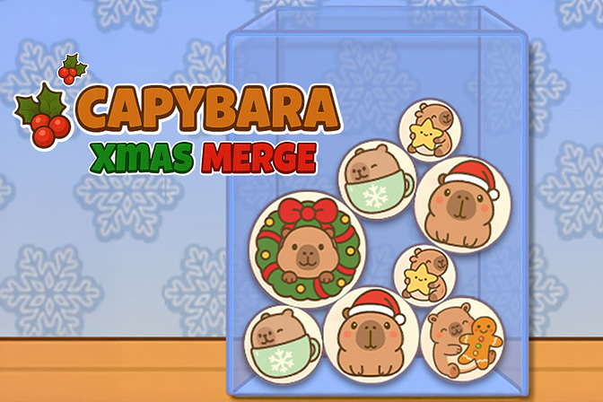 Capybara Xmas Merge