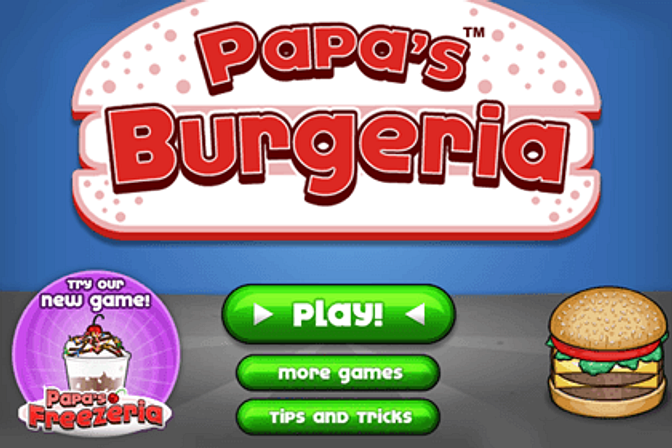 Papa's Burgeria - Juego Online Gratis