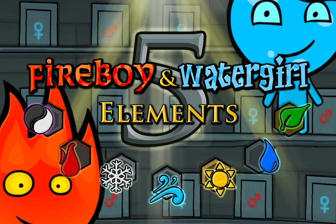 Jogue Fireboy e Watergirl 5: Elementos jogo online grátis