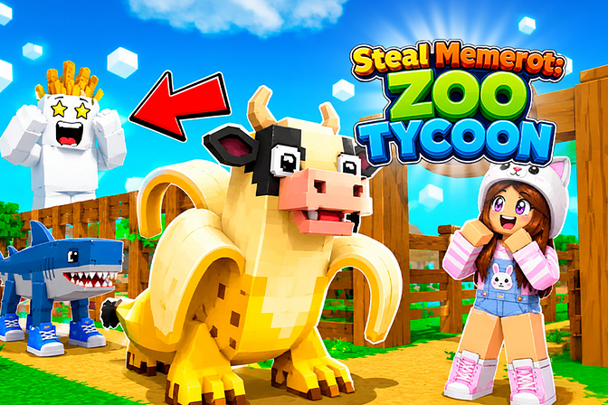Steal Memerot: Zoo Tycoon