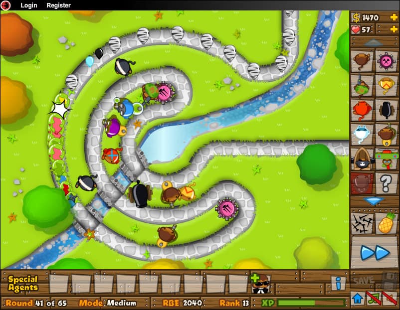bloons td 5 strategy impoppable
