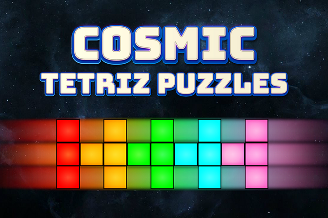 Cosmic Tetriz Puzzles