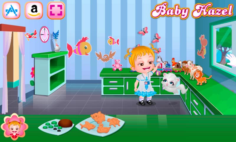 Baby Hazel Learn Animals - Juego Online Gratis | MisJuegos