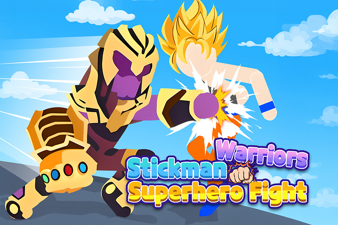 Stickman Warriors Superhero Fight