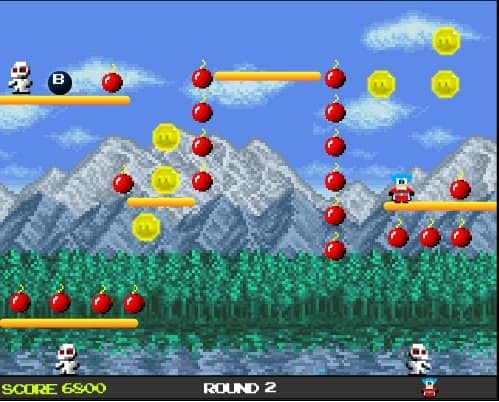 bomb jack video game switch